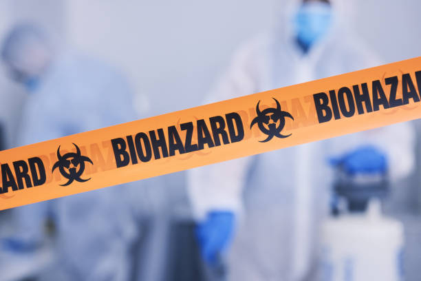 Professional Unattended Death Cleanup technician working in Junction City, WI